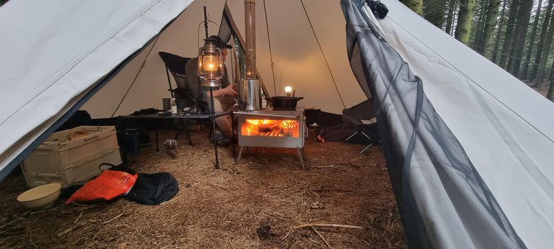 Load image into Gallery viewer, Stainless Steel Wood Stove
