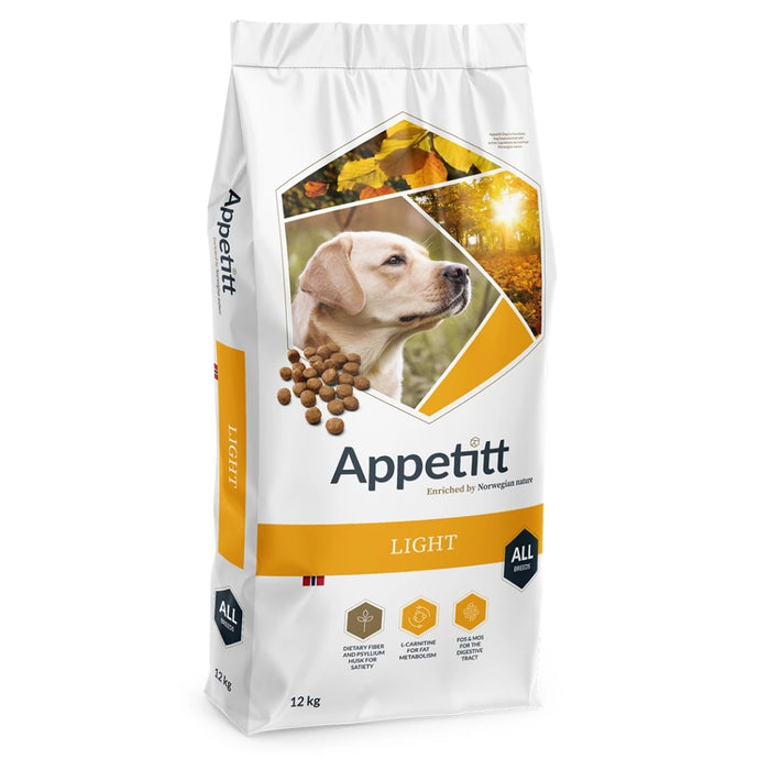 Appetitt Hundefôr Light 12 kg
