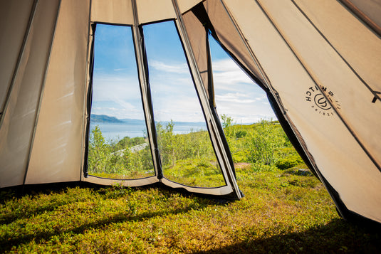 Panoramic window