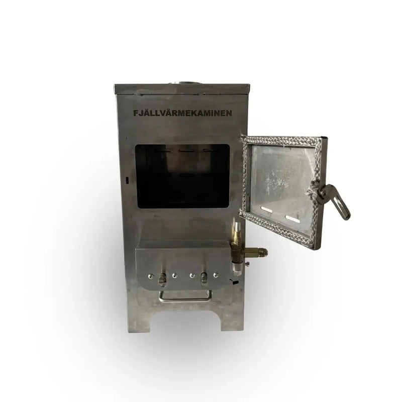 Load image into Gallery viewer, The mountain stove - Multifuel stove for wood and gas
