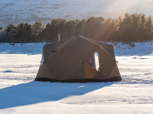 pop up tent for winter Venor PopUp Lite 8-10 – Arcticlavvo