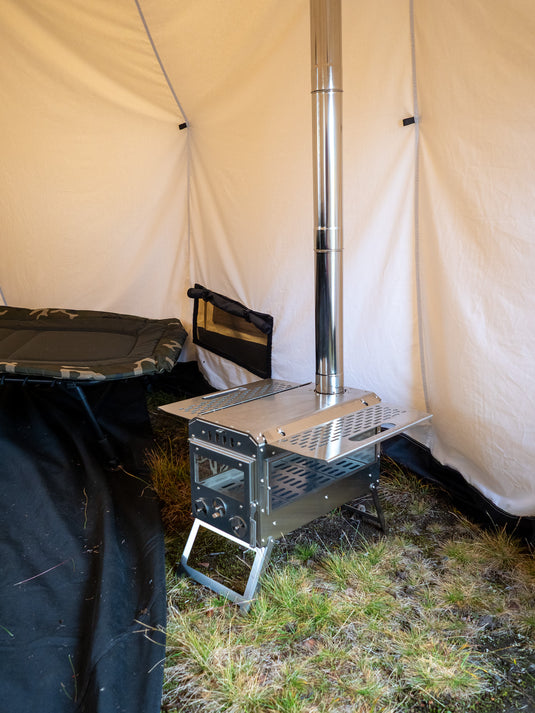 Stainless Steel Wood Stove