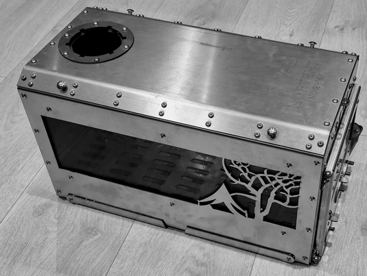 Stainless Steel Wood Stove
