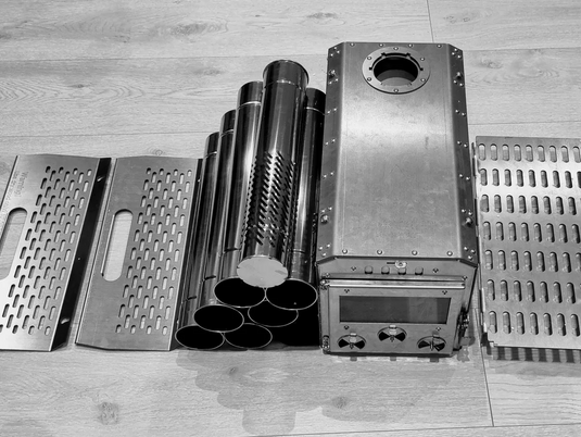 Stainless Steel Wood Stove