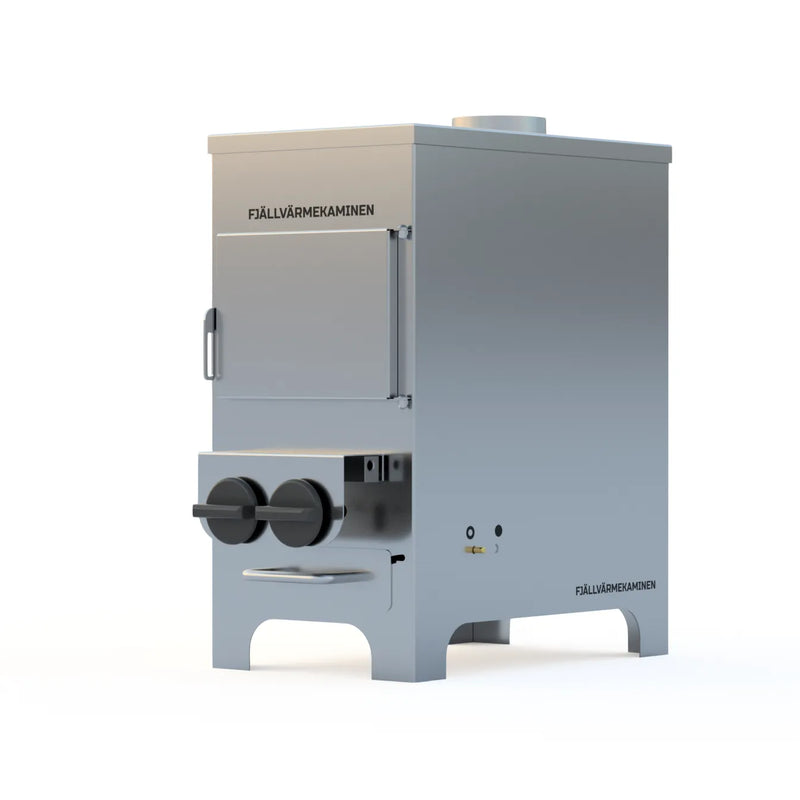 Load image into Gallery viewer, The mountain stove - Multifuel stove for wood and gas
