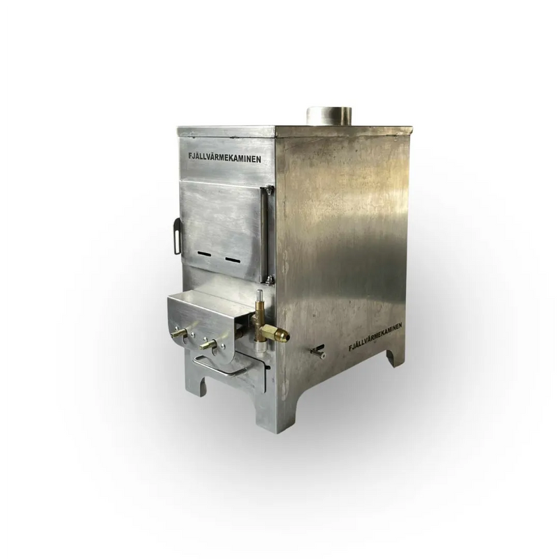 Load image into Gallery viewer, The mountain stove - Multifuel stove for wood and gas
