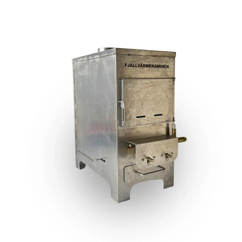 Load image into Gallery viewer, The mountain stove - Multifuel stove for wood and gas
