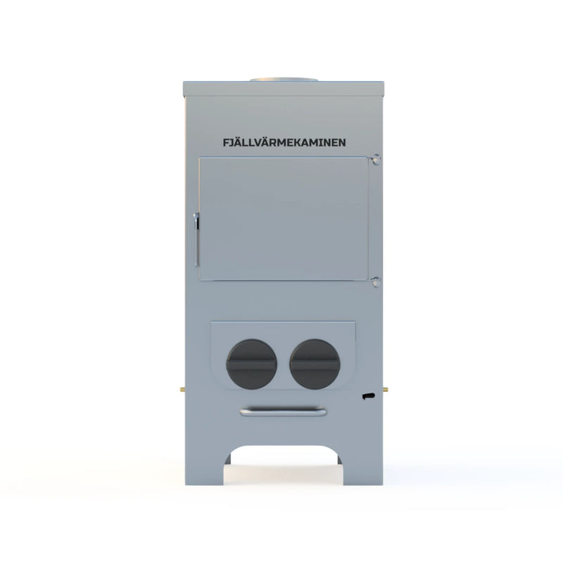 Load image into Gallery viewer, The mountain stove - Multifuel stove for wood and gas
