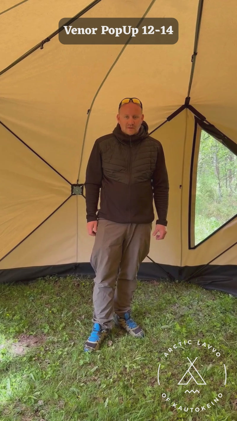 Load and play video in Gallery viewer, Venor PopUp 12-14, complete
