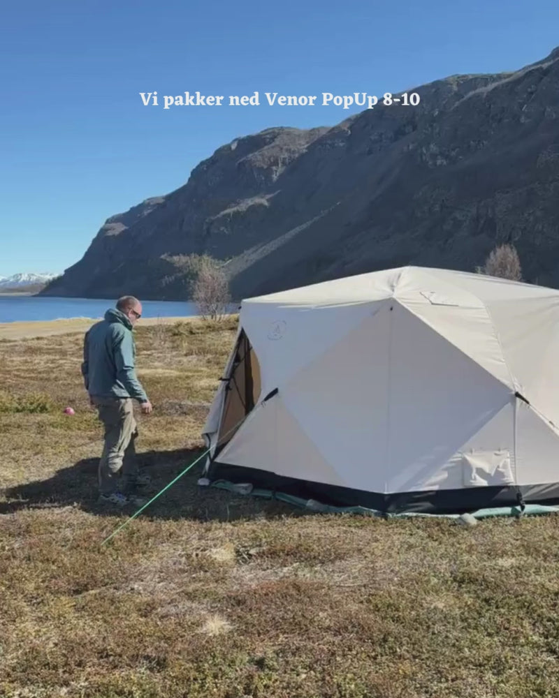 Load and play video in Gallery viewer, Venor PopUp 8-10, complete
