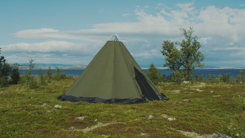 Load and play video in Gallery viewer, Venor Lavvo - all-round - beige
