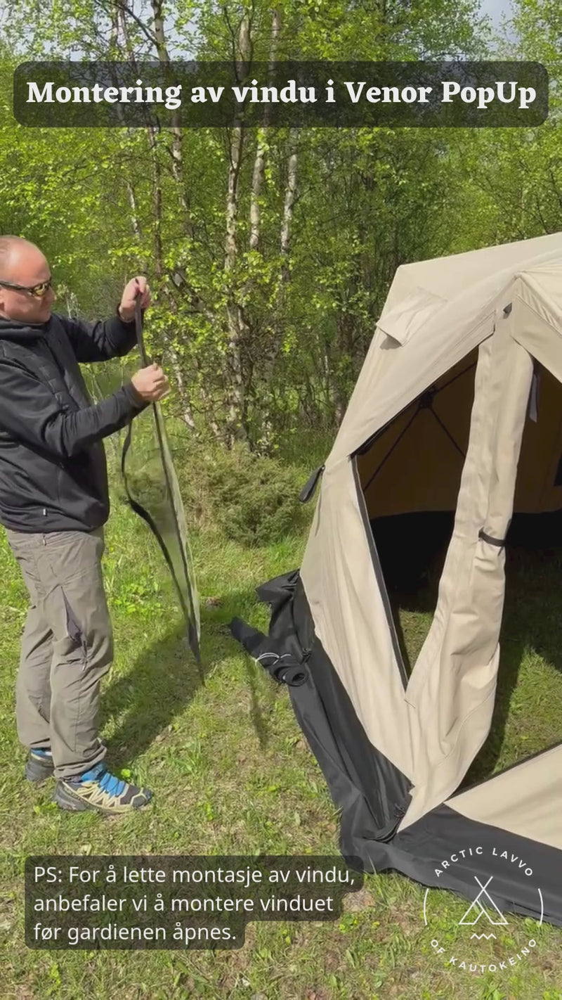 Load and play video in Gallery viewer, Venor PopUp 8-10, complete
