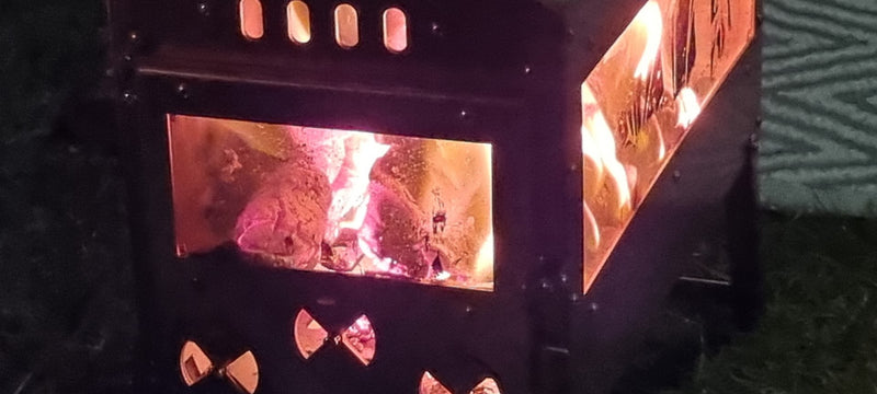 Load image into Gallery viewer, Stainless Steel Wood Stove
