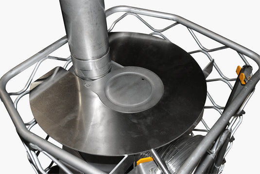 Hotplate for Multifuel tent stove