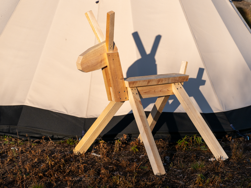 Load image into Gallery viewer, Arctic Minilavvo med trerein - pakketilbud
