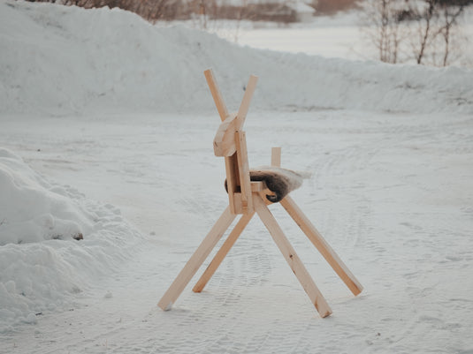 Wooden Reindeer
