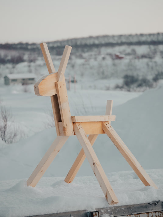 Wooden Reindeer